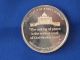 Visit To The Vatican Jfk Silver Art Round B2727 Silver photo 1