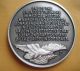 14 Longines Symphonette Sterling Silver Salk Polio Medal Great American Triumph Silver photo 1
