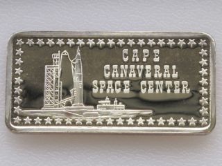 Cape Canaveral Space Silver Art Bar Hamilton A6177 photo