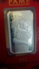 1 Oz Pamp Suisse Year Of The Dragon Silver Bar (w/ Assay) Silver photo 1