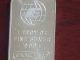 Englehard.  999 Pure 1 Troy Oz Silver Bar Low Serial Number Silver photo 1