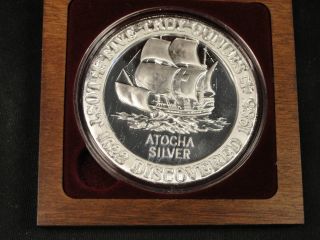 5 Troy Ounce.  999 Atocha Silver Round Collectible Coin Asrx3 photo