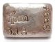 Ipm International Precious Metals Las Vegas 3.  18 Oz Fine Silver Poured Bar Rare Silver photo 1