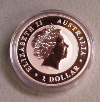K O A L A Australian Silver Dollar Coin 1oz Fineness.  999 - 2012 Proof Like photo