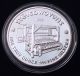 Rare 1976 Engelhard Stevcoknit 1 - Troy Ounce.  999 Fine Silver Round Silver photo 1