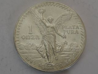 Mexico Libertad Onza 1985 1 Oz Silver Bullion Coin photo