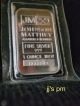 1 Johnson Mathey 1oz. .  999 Fine Silver Bar In Wrapping Silver photo 4