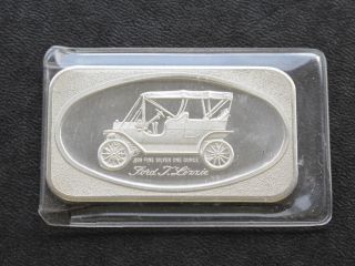 1972 Madison Ford T.  Lizzie.  999 Silver Art Bar 1 Troy Ounce C0380 photo