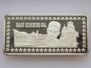 San Simeon Ca Silver Art Bar Hamilton A6164 photo