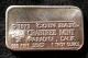 1 Oz 1973 Crabtree Good Luck A Start On Your First Million Bar.  999 Fs Silver photo 1