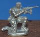 Hand Casted.  999 Fine Silver Italian Wwii Mountain Trooper 0006 Silver photo 5