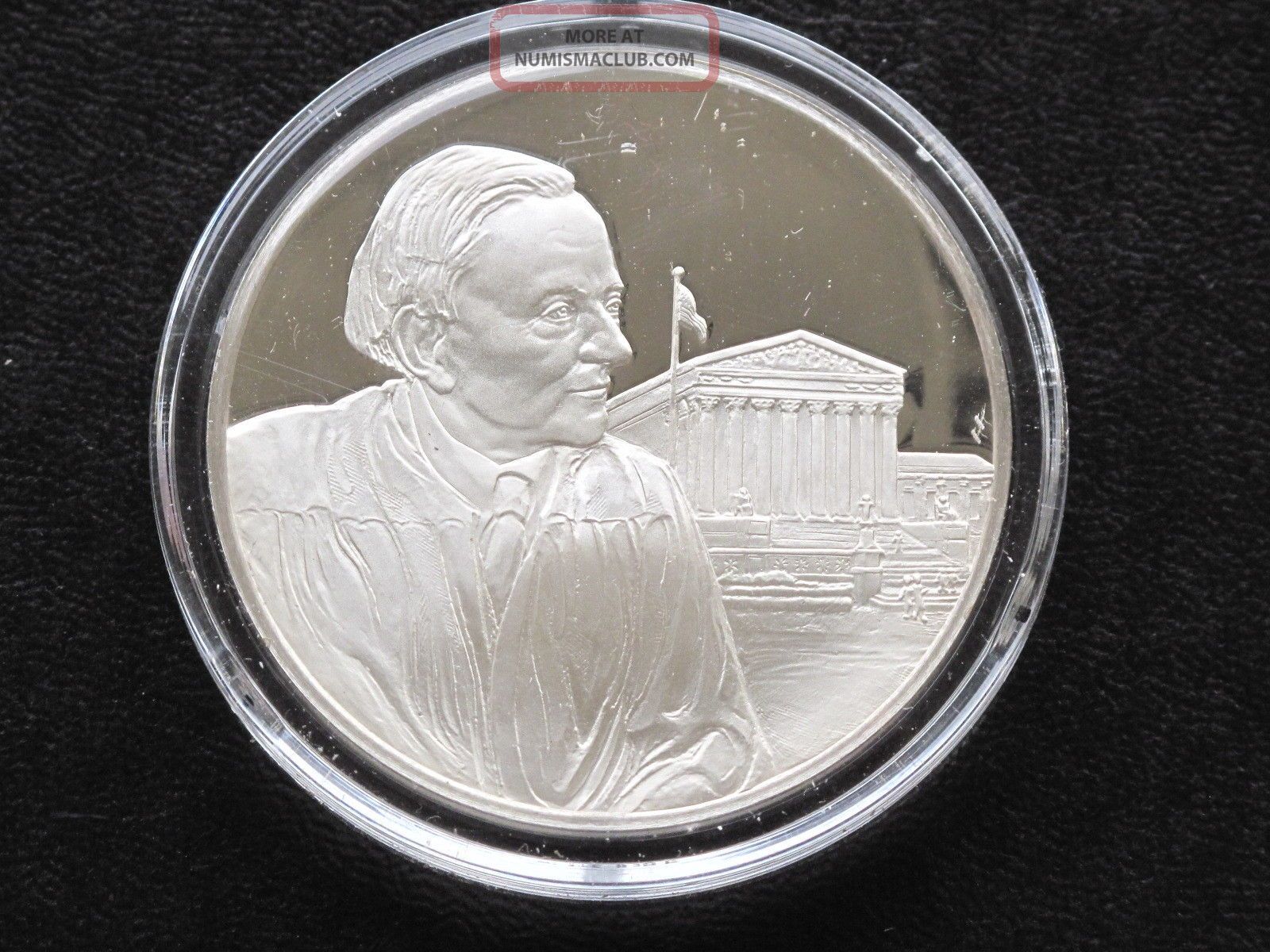William O Douglas Retires From Supreme Court Silver Medal Franklin D1930