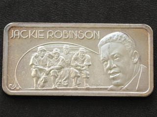 Jackie Robinson Silver Art Bar Serial 7571 Hamilton C4527 photo