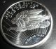 1 Oz Saint Gaudens Design Silver Eagle Round Silver photo 2