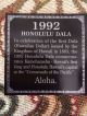 Honolulu Dala 1992 (rhm) 1oz.  999% Silver Silver photo 3