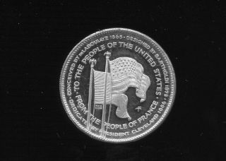 1964 U.  S.  Liberty Centennial Sterling Silver Medal 111 photo
