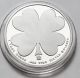 Disney Mickeys Good Luck 1 Troy Oz.  999 Fine Silver Coin Rarities Case Silver photo 2