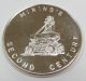 Rare 1988 Montana Mining ' S Second Century 1 Oz.  999 Fine Silver Round Silver photo 1
