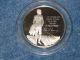 1973 John F.  Kennedy Proof Franklin 2 Ounce Sterling Silver Medal E1732 Silver photo 3