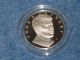 1973 John F.  Kennedy Proof Franklin 2 Ounce Sterling Silver Medal E1733 Silver photo 2