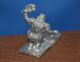 Hand Casted Solid.  999 Fine Silver Star Wars Inspired Gamorrean Guard Figure Silver photo 3
