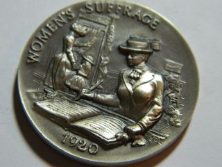 Longines Symphonette - Womens Suffrage Sterling Silver Round 35.  6gr J925 - 34 photo