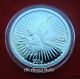 Solid Silver Round 1 Troy Oz Silverbug Community Bug Scales Sun Array.  999 Proof Silver photo 2