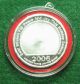 2006 Enameled Christmas Ornament 1 Troy Ounce 999 Silver Round Shipped L773 Silver photo 1