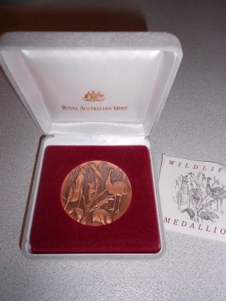 Royal Australian Wildlife Medallion Coin photo