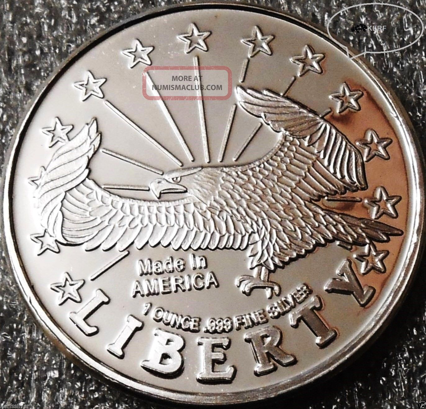 1997 Silver American Eagle Sae. 999 Fine 1 Troy Ounce Us Coin