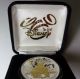 Disney Mickey,  Donald Duck 25 Magical Years 1 Troy Oz.  999 Fine Silver Coin Case Silver photo 5