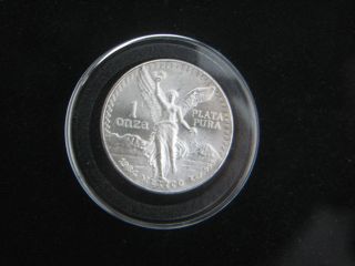 1 Oz.  Silver Bullion.  999 Pure 1984 Mexican Libertad Coin Great Gift Idea photo