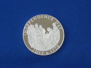 1976 Bicentennial Day Independence Day Silver Medal T1250l photo