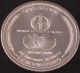 1973 Universaro Silver Round Alternative Trade Coin Bar Weights Wheat & 5 Heads Silver photo 1