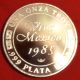 1985 1 Oz Silver Mexican Palenque Mayan Round.  999 Silver Silver photo 2