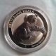 1oz Silver Dollar Coin.  999 Finess Perth - Australian Koala Series 2012 Bu Silver photo 3