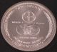 1972 Universaro Silver Round Alternative Trade Coin Bar Weights Wheat & 5 Heads Silver photo 3