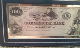 5 Ounce Sterling Silver Note - Bank Wilmington - Bank Note Series - Serial 0670 photo