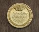 Wittnauer Presidential Commemorative Coin,  24k On.  925,  John Tyler,  36 Grams Silver photo 1