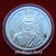 Solid Silver Round 2013 1 Troy Oz Indian Lakota Crazy Horse Bison Proof - Like Silver photo 4