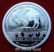 Solid Silver Round 2013 1 Troy Oz Indian Lakota Crazy Horse Bison Proof - Like Silver photo 7
