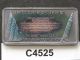 The Gettysburg Address Silver Art Bar Serial 7560 Hamilton C4525 Silver photo 1