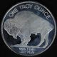One Troy Ounce.  999 Fine Silver Liberty Buffalo Indian Head Round Silver photo 1