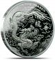 2012 1 Troy Oz Year Of The Dragon.  999 Silver Round Proof Like Finish Silver photo 3