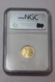 Us 2007 Ngc Ms69 $5 Gold Eagle Coin 1/10 Oz Early Release Blue Label Unc Bu Nr Gold photo 1