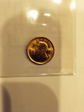 South Africa Gold 1981 1/10 Krugerrand photo