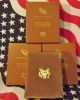 2014 American Gold Eagle $5.  One - Tenth Oz Proof Gold Coin Packaging + Gold photo 1