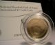 2014 Baseball Hall Of Fame $5 Gold Commemorative Coin Box/coa Just Received Unc Gold photo 2