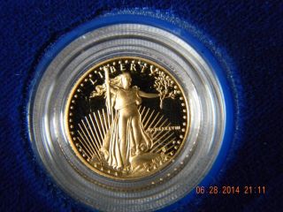 1988 One - Tenth Ounce Five Dollar Gold Coin photo