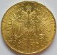 1896 Austria Gold 20 Corona Coin Emperor Franz Joseph Europe photo 1